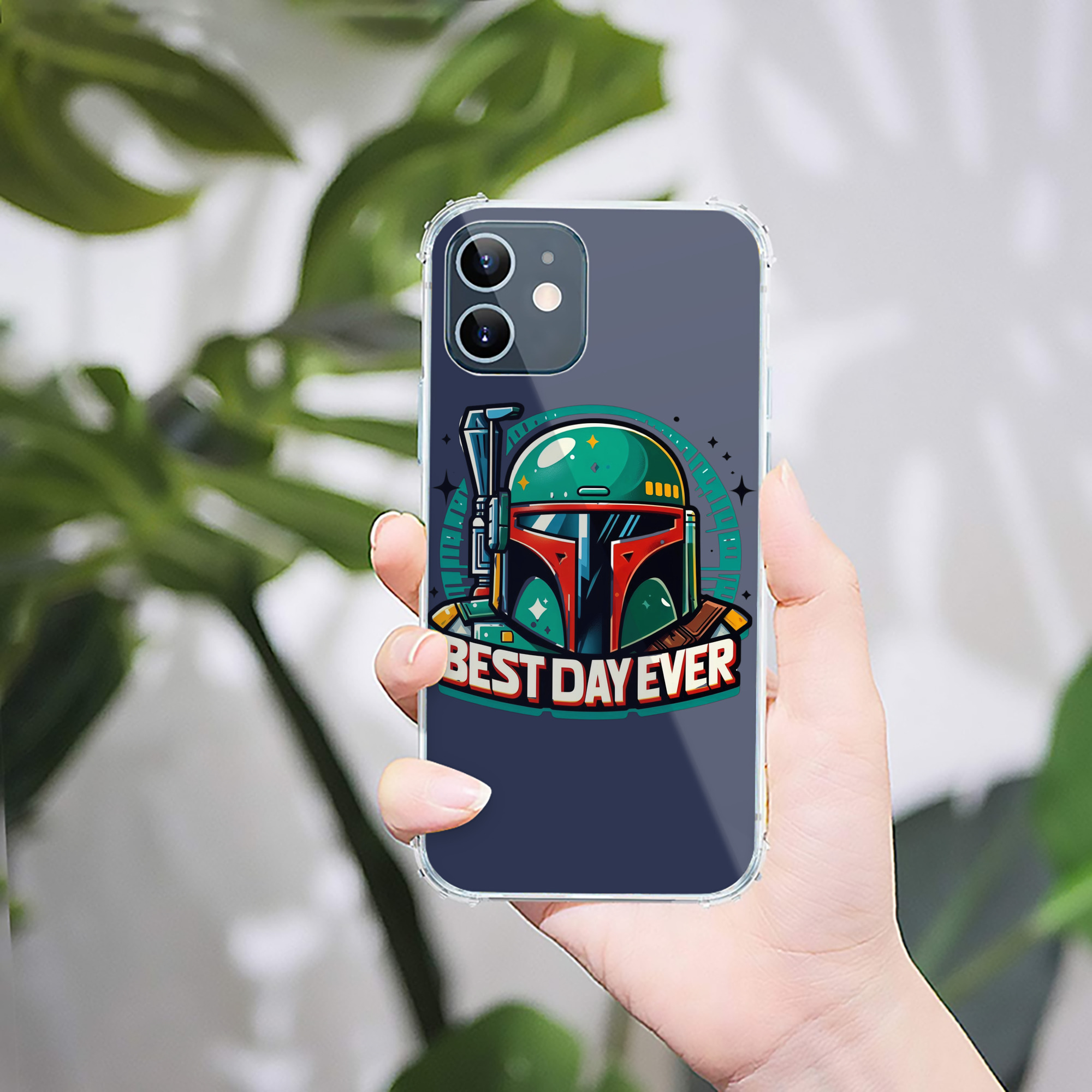 （画像用） スター・ウォーズ Star Wars 【iPhone 12シリーズ対応】透明スマホケース（クリアソフトケース）